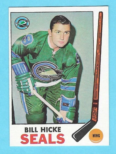 1969-70 Topps 84 Bill Hicke Oakland Seals! NM-MT! *SET BREAK*