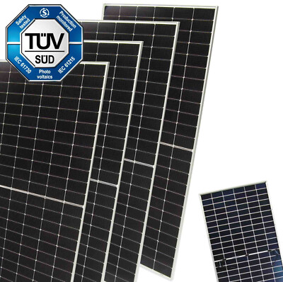 Solarpanel Solarzelle Solarmodul 600W -  21600W Bifazial 66427 Mono, 1 - 36 Stck