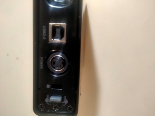 ICY DOCK MB559US-1SB 3.5" PURE BLACK SATA USB 2.0 & eSATA EXTERNAL DRIVE-USED - Picture 3 of 6