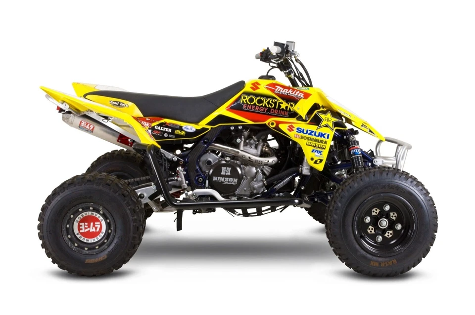 Sistema de escape completo Yoshimura 3115007350 RS-5 SS-AL para Suzuki LTR450 QuadRacer Foto 2 de 4