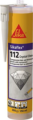   Kleb- und Dichtstoff   Sikaflex-112 Crystal Clear Transparent   für Dicht- ...