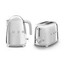 SMEG KETTLE  & 2 SLICE TOASTER -Stainless Steel