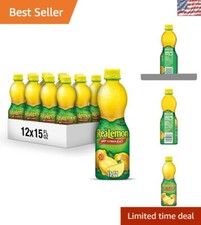 Space-Saving 12 Pack of 15 fl oz Gluten-Free Lemon Juice for Culinary Delights