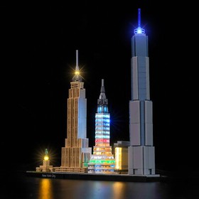 BrickBling LED Light for LEGO Architecture New York City 21028 (Standard)