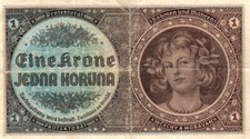 Ro 558a 1 Krone 1940 Serie D 025 schwarz
