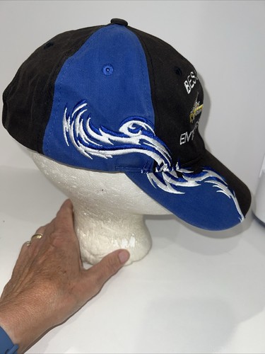 Cappello Berretto Bessemer Enterprises Blu Reale Nero Bianco con Camion Giallo Ricamato - Foto 3 di 8