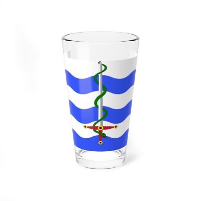 Flag of Saint Paul's Bay Malta - Pint Glass 16oz