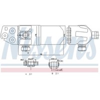 Nissens Trockner Klimaanlage Aluminium Passend FüR Audi A2 8Z0 95472