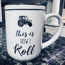 Farmer Gifts For Men Farmer Gifts For Women Farmer This Is How I Rool Tea Mug