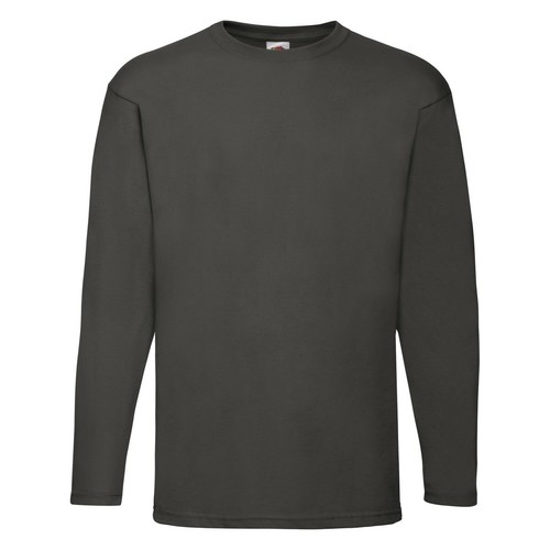 FRUIT OF THE LOOM T-Shirt Maglia Uomo Manica Lunga Valueweight Long T FR610380 - Imagen 11 de 12