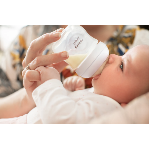 NEW Philips Avent Natural Response Baby Bottle Pack of 4 4oz/125ml Flow 2 Nipple - Picture 2 of 6