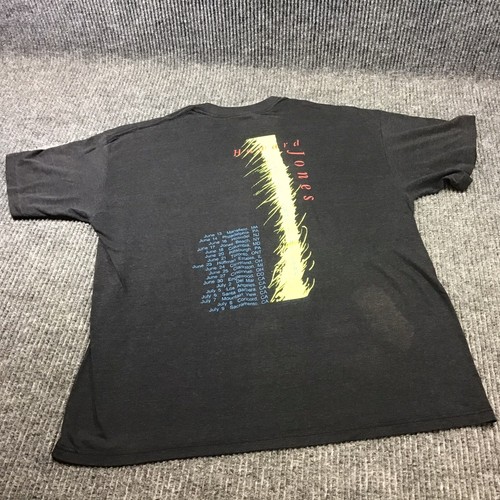 Vintage 1989 Howard Jones Tour T Shirt The Cross That Line Tour See Measurements - Picture 8 of 17