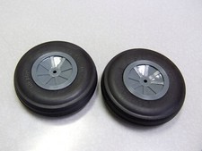 Pair Du-bro 4.50tl Large Scale Light Weight Treaded Wheels Tires Rc Airplane Usa