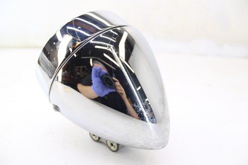 06-09 VSTAR 1100 CUSTOM HEADLIGHT HEAD LIGHT LAMP HEADLIGHTS LIGHTS CHROME - Picture 5 of 24