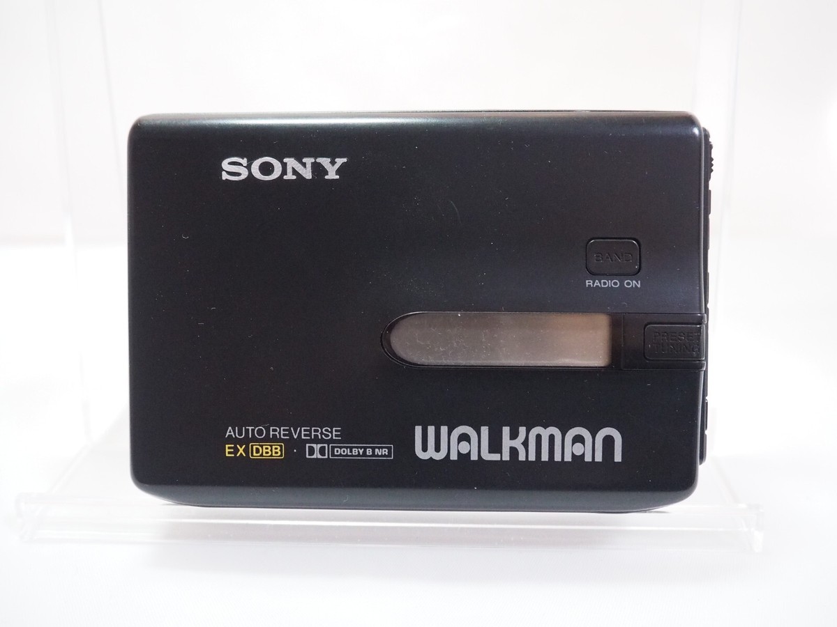 整備済 SONY WALKMAN カセットウォークマン WM-FX70 SONY WM-FX70 Walkman AM/FM Radio Cassette Player Japan Black