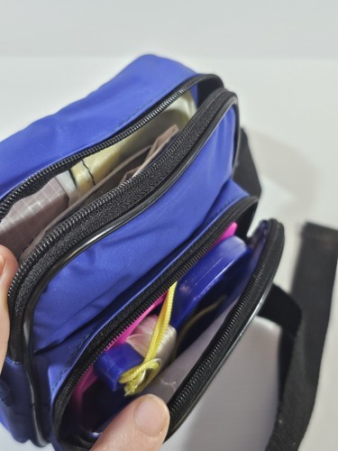 Go Fly a Kite Rainbow Pocket Para stunter Kite W/ Og Retro Carry Bag 98 Rare Vtg - Foto 7 di 18