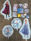 Disney Frozen Birthday Party Set For 10 Balloons Plates Cake Toppers Napkins