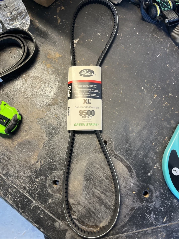 Gates 9500 XL Accesorio Correa de Transmisión Alta Capacidad V-Belt 1/2" x 50-3/8" Foto 2 de 2