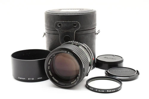 Canon New FD NFD 85mm f/1.8 Portrait Prime MF Lens From JAPAN [Excellent+4]
