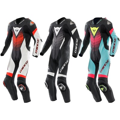 Dainese Motorrad Lederkombi Laguna Seca 6 - Sport Racing Einteiler Luftig