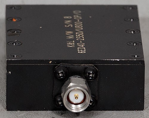 K&L Microwave 6ED40-2350/U800-OP/O 1550-3150 MHz 1 dB SMA Bandpass Cavity Filter - Picture 5 of 5