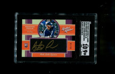 2019 Panini Leather Lumber No 140 Tatis Jr RC Black And Gold /10 SGC 9 AUTO 10