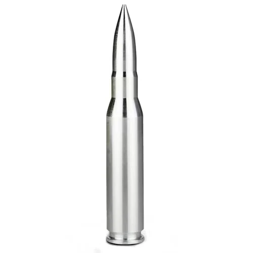 Silver 10 oz 50 Caliber BMG Bullet