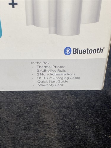 Core Innovations Wireless Mini Tragbarer Thermodrucker Etikettendrucker - Türkis - Bild 4 von 14