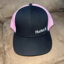 Hurley Corp Staple Taka HNHM0006-RT 616 One Size Hat Black Pink