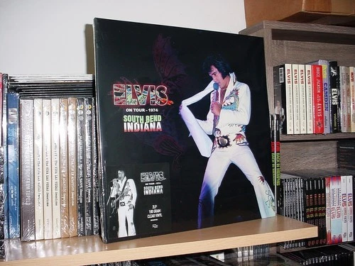 Elvis Presley 2LP Clear Vinyl - ON TOUR 1974: SOUTH BEND INDIAN (1 day ship)