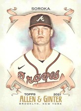 2021 Topps Allen & Ginter #155 Mike Soroka