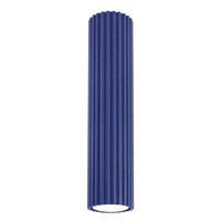 Deckenlampe Aluminium Ultramarin Rund Flur GU10 H:30 Cm Deckenleuchte Esszimmer