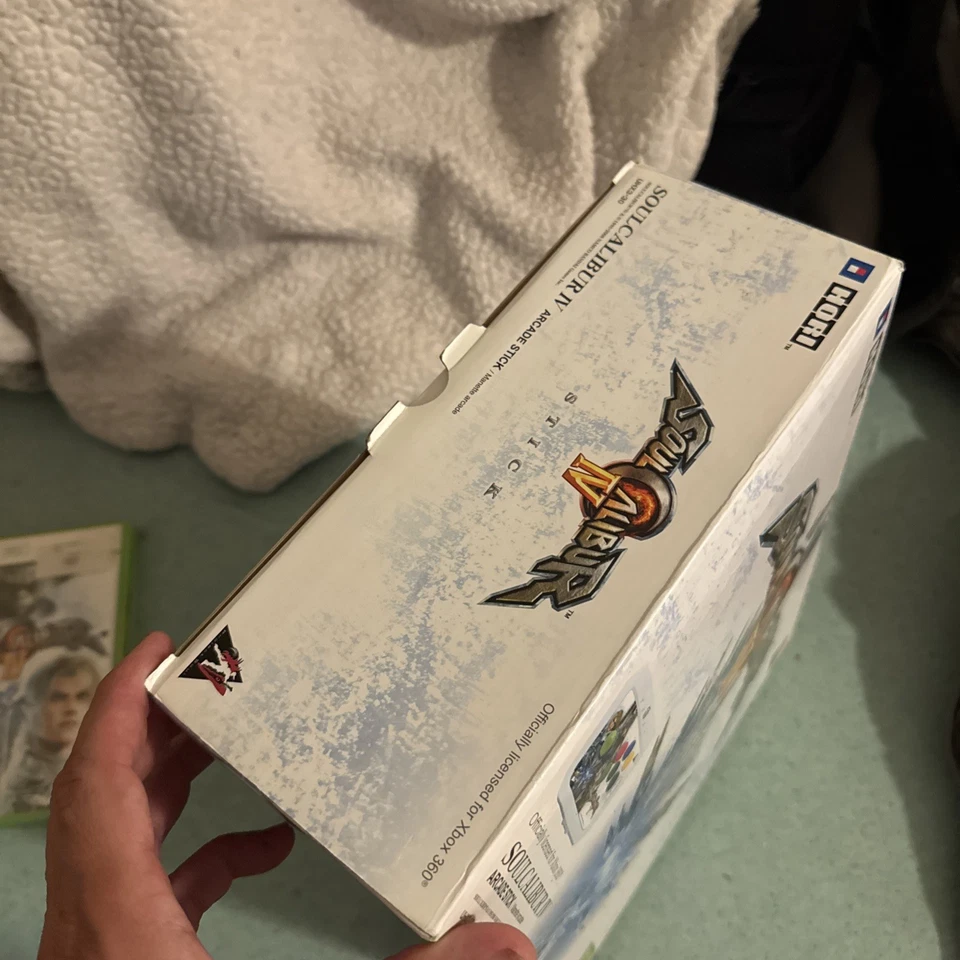 Soul Calibur IV / 4 HORI Real Arcade Pro Fight Stick Xbox 360 New - Image 4 of 4