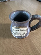 Sunset Hill Stoneware Co. Coffee Mug Ad For Boston Stoker Coffee Co (L)