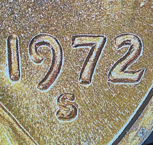1972 S Lincoln Cent Doubled Die Obverse- Strong DDO- Motto, Liberty, Raw - Picture 3 of 7
