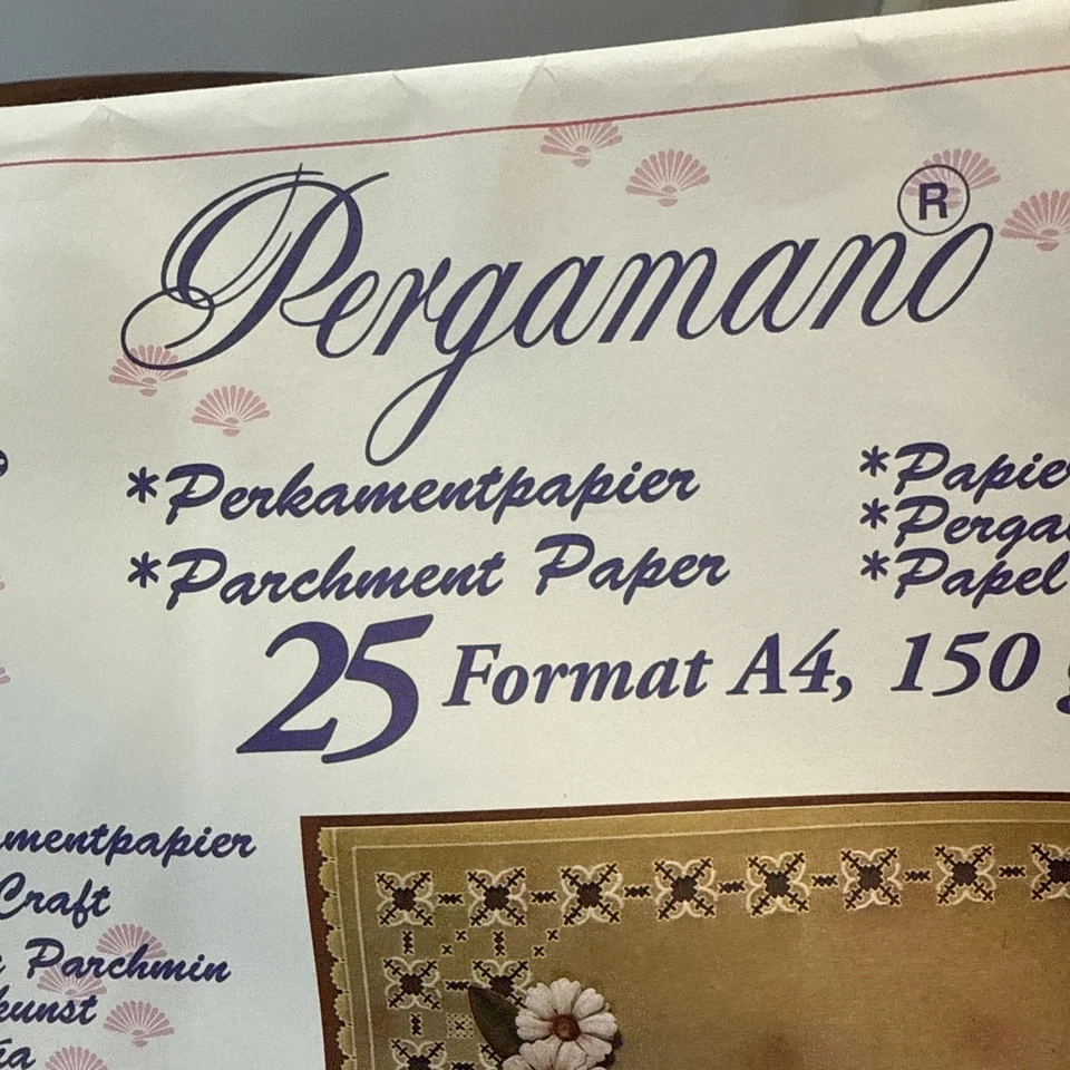 Pergamano Parchment Craft Starter Kit LOT 7 Paper Tools Templates Ellipse - image 3 of 4