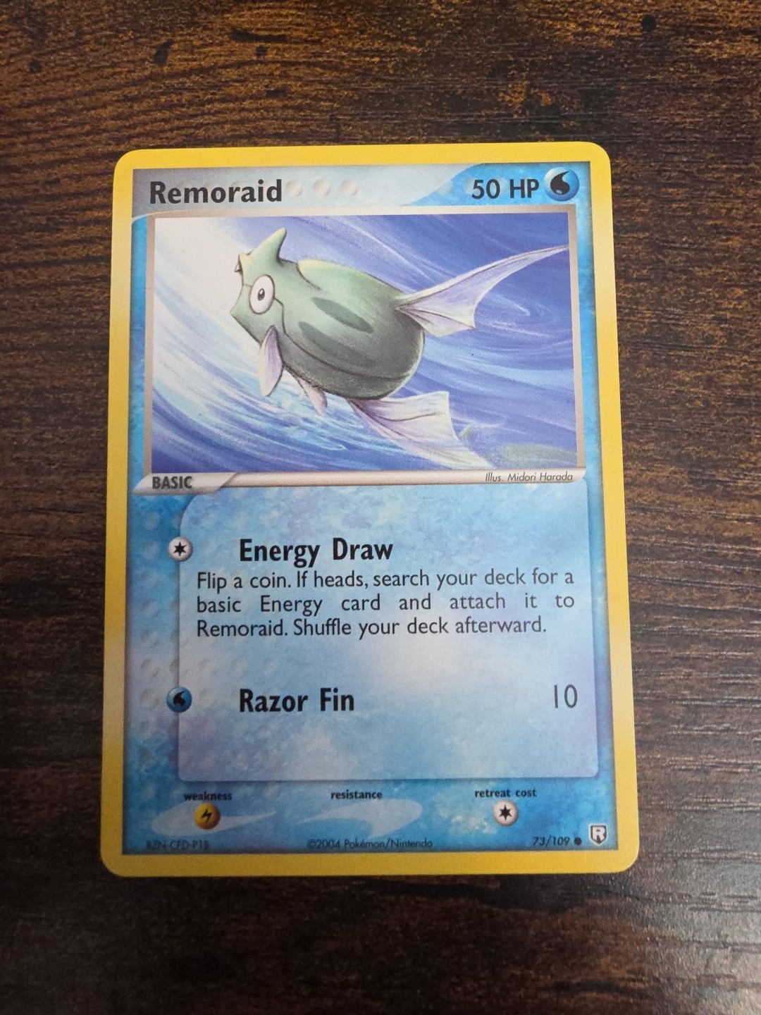 POKEMON REMORAID 73/109 EX TEAM ROCKET RETURNS #PKA1