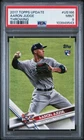 2017 Topps Update 🔥AARON JUDGE🔥 RC Rookie All-Star PSA 9 🌟 Mint