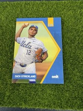 2026 ONIT UCLA Bruins Baseball Base #B-26 Zach Strickland RC AZ1