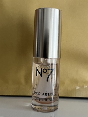 No7 Pro Artist Lip Shine Oil - Peach Glaze Shine - Brandneu Makeup