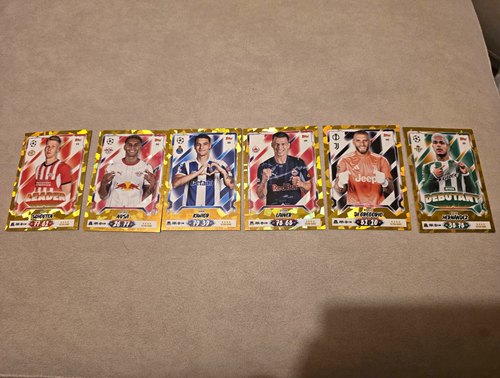 Match Attaxx Rarest Card Topps Match Attax 26/27 Ultra Rare Cards Bundle X 6 | eBay