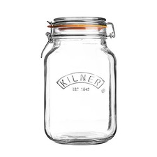 Image of Kilner Clip Top Jar Square 2.0 Litre