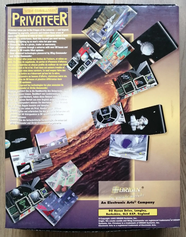 Wing Commander Privateer Orgin an Electronic Arts England 1993 - Bild 3 von 4