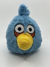 Commonwealth Angry Birds Plush Blue Bird 2010 Stuffed Animal Jake Jay Jim 6inch