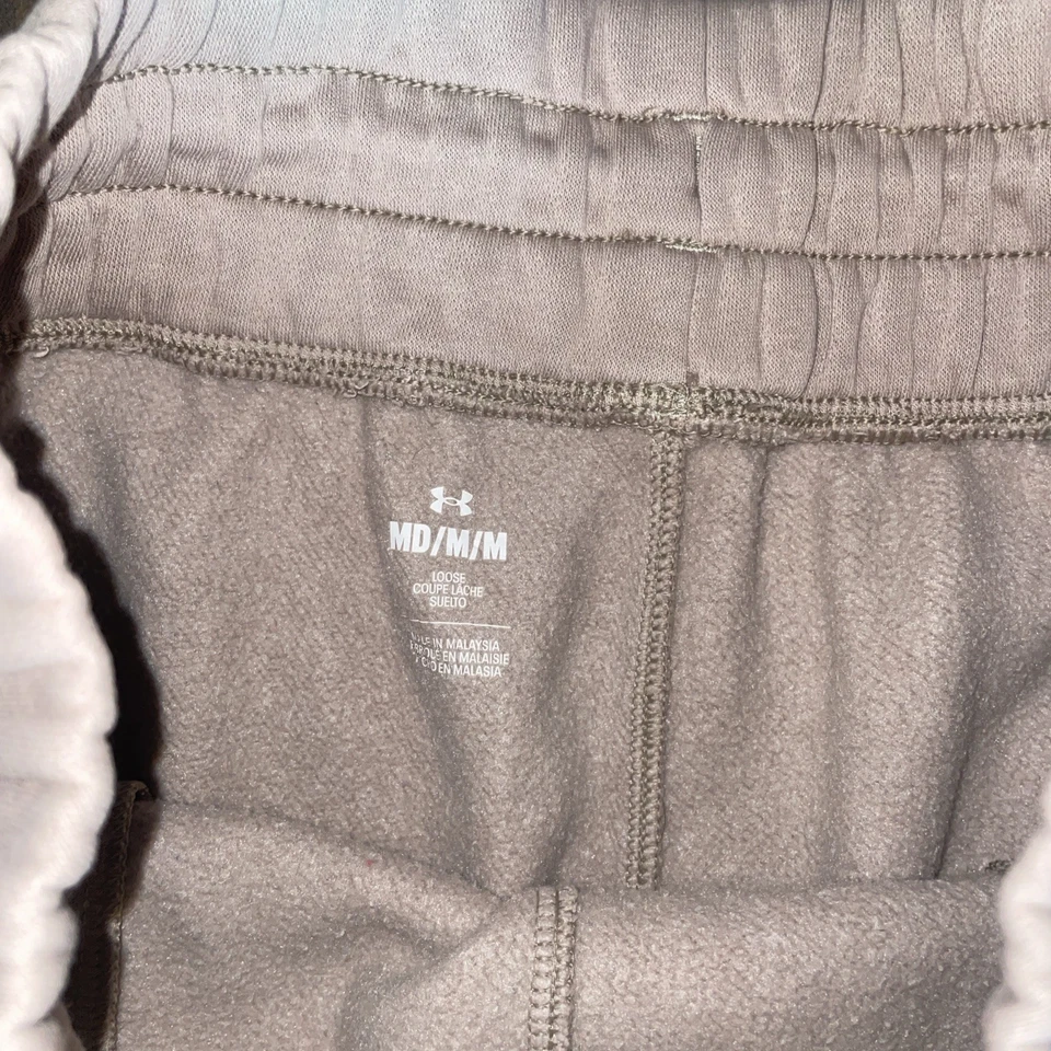 Pantalones cortos Under Armour Heatgear Flex tejidos tiro alto tostados/desnudos para mujer talla mediana Foto 3 de 4