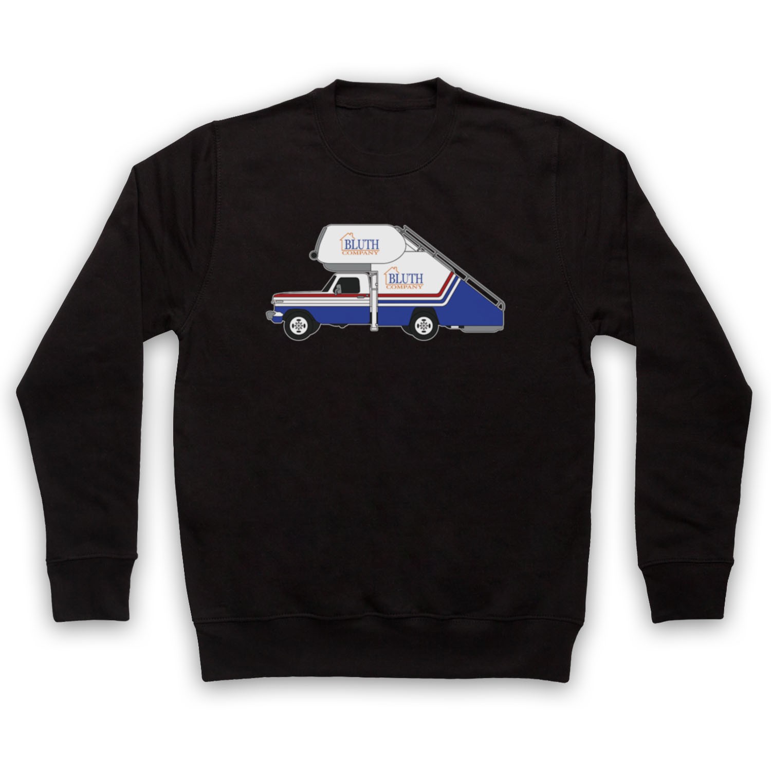 ARRESTED BLUTH COMPANY STAIR CAR DEVELOPMENT ADULTS UNISEX SWEATSHIRT