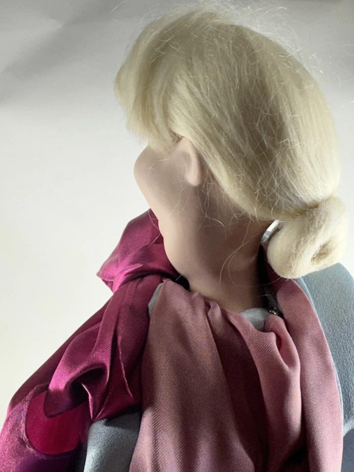 Disney Cinderella Limited Edition Fairy Godmother Porcelain Doll W/ Stand - Image 3 of 4