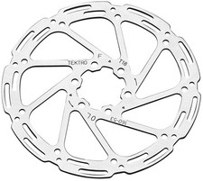 Tektro TR160-53 Disc Rotor - 160mm, 6-Bolt, 1.8mm Thickness, For 4-Piston