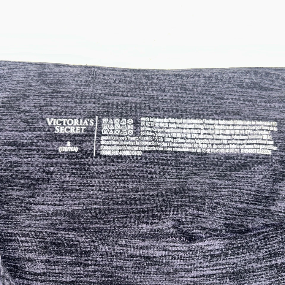 Victoria’s Secret Leggings Mujer 8 Gris Carbón con Bolsillos A3 Foto 4 de 4