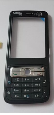 100% Original Nokia N73 Front Cover  Black